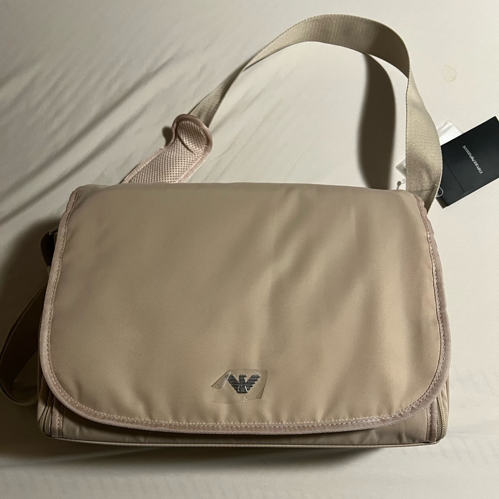 Emporio Armani diaper bag